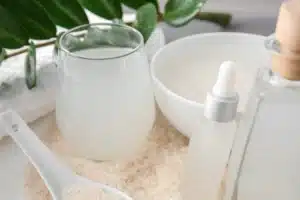 shampoing à l eau de riz